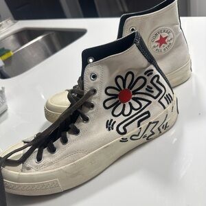 Converse Black and White High-Tops